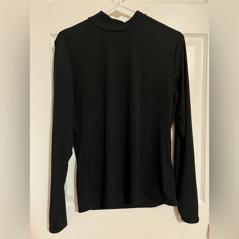 Black, long sleeve shirt